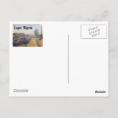 村の人々、アフリカへようこそ ポストカード (裏面)