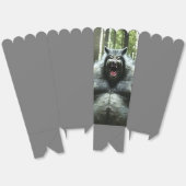 村の全食べ部のポップコーン箱を歩く人 フェイバーボックス (見開き)