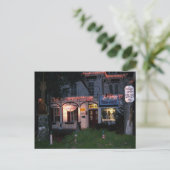 村の共有草地のクリスマスWoodstock、NY シーズンポストカード (スタンド正面)