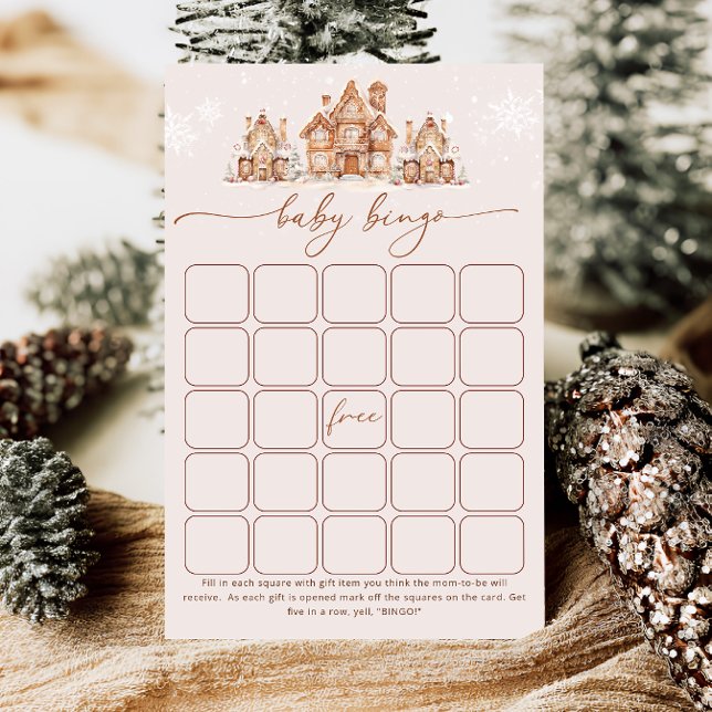 村の冬の赤ちゃんシャワービンゴゲームに参加 (クリエイターアップロード済み)