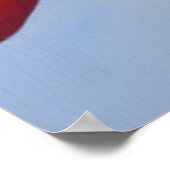 村の冬 | AIアートポスター ポスター (角)