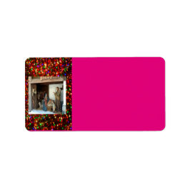 村の出生アンダーキャノピ数々のー色の星 ラベル