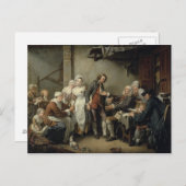 村の協定1761年 ポストカード (正面/裏面)