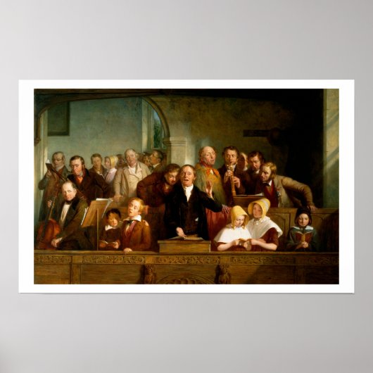 村の合唱団(12274参照) ポスター (正面)