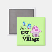 村の唯一のゲイ マグネット (正面/裏面)