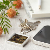 村の学校 キーホルダー (側面)