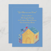 村の家 案内状 (正面/裏面)