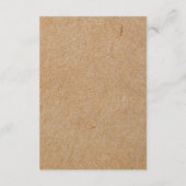 村の工芸品に赤モダンちゃんシャワーが必要 エンクロージャーカード (裏面)