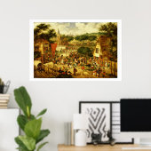 村の市 ポスター (ホームオフィス)