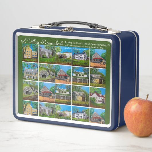 村の思い出されたプリマス会議ランチボックス メタルランチボックス (インサイチュ)