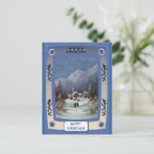 村の教会 シーズンポストカード (スタンド正面)