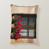 村の窓花ポット アクセントクッション (裏面(縦))