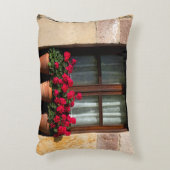 村の窓花ポット アクセントクッション (正面(垂直))