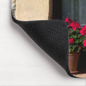 村の窓花ポット マウスパッド (コーナー)