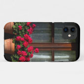 村の窓辺のフラワーポット Case-Mate iPhoneケース (裏面(横))