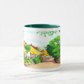 村の車線-マグ マグカップ (中央)