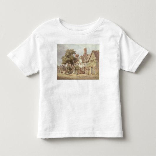 村の通り トドラーTシャツ (正面)