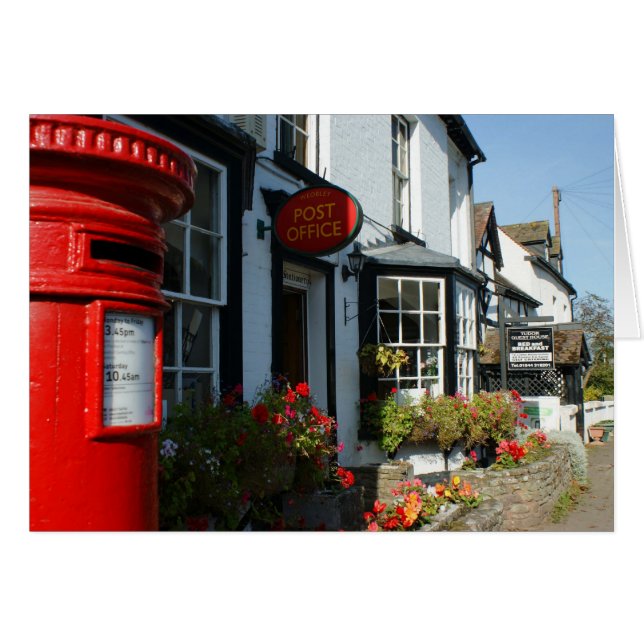 村の郵便局 (正面横)