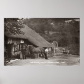 村の鍛冶屋が馬を撃つ ポスター (正面)