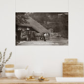 村の鍛冶屋が馬を撃つ ポスター (キッチン)