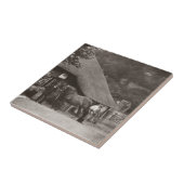 村の鍛治屋のヴィンテージの写真のタイル タイル (側面)