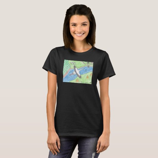 村の雰囲気 Tシャツ (正面フル)