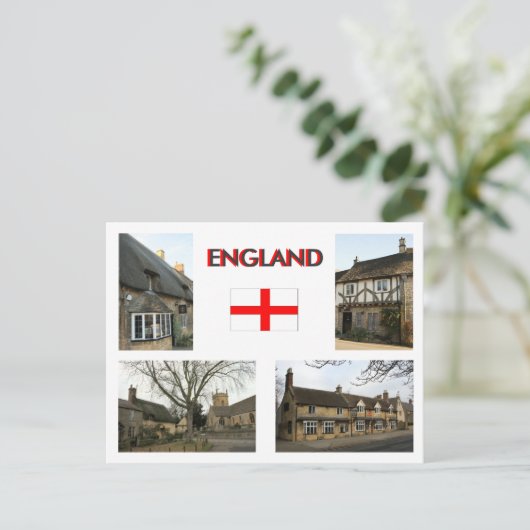 村の風景 ポストカード (スタンド正面)