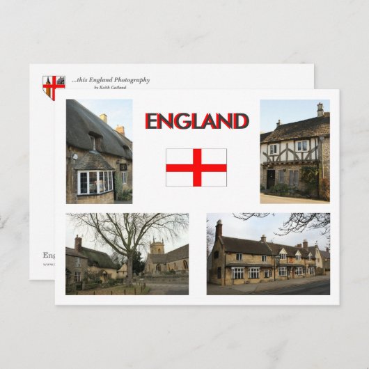 村の風景 ポストカード (正面/裏面)