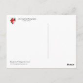 村の風景 ポストカード (裏面)