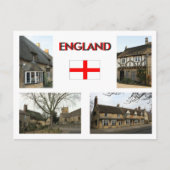 村の風景 ポストカード (正面)