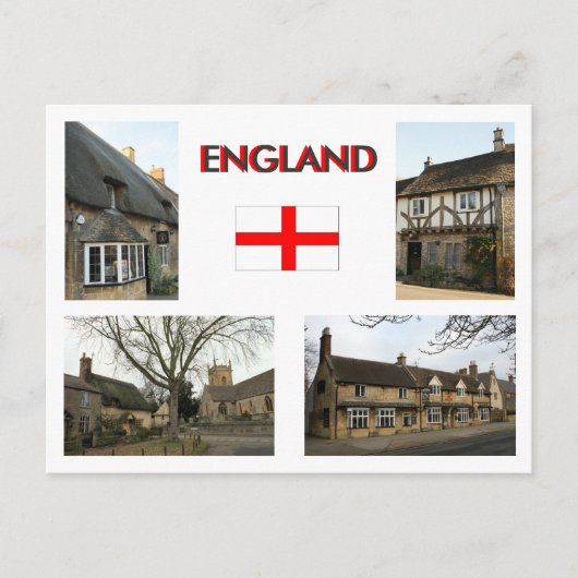 村の風景 ポストカード (正面)