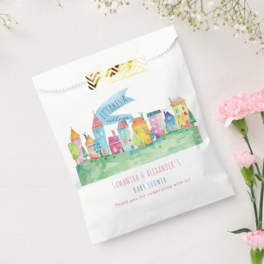 村の養子縁組にIVFの赤ちゃんシャワーが必要 フェイバーバッグ (封をした状態)