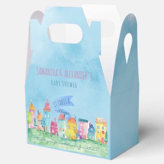 村の養子縁組にIVFの赤ちゃんシャワーが必要 フェイバーボックス (オープン)