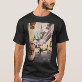 村の魚 Tシャツ (正面)