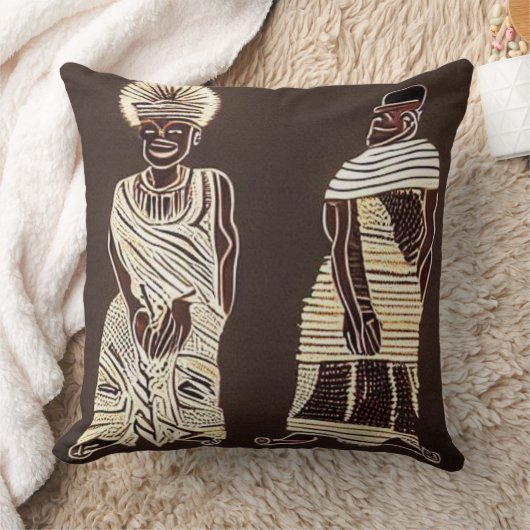 村を取る クッション (ブランケット)