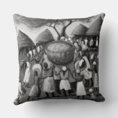 村を取る クッション (裏面)