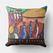 村を取る クッション (正面)