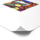 村を取る – 部族のアフリカの伝統フレーム ポスター (角)