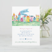 村を挙げての養子縁組・里親・ママになるための不妊治療・ベビーシャワー サンキューカード (スタンド正面)