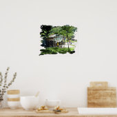 村を散歩する ポスター (キッチン)