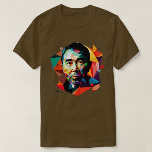 村上はるきレトロファンアートデザイン Tシャツ (デザイン正面)