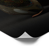 村上隆による3Dアニメドールのポスター ポスター (角)