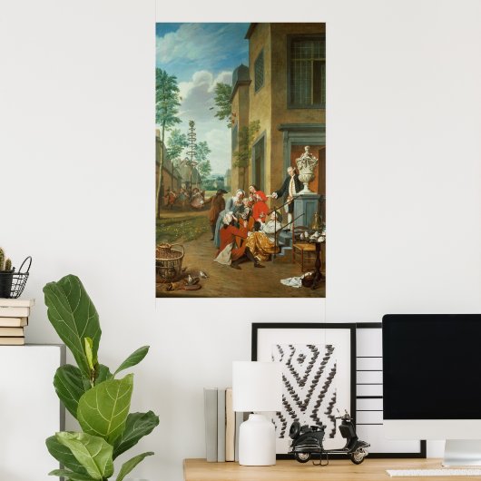 村人の商店作り ポスター (ホームオフィス)