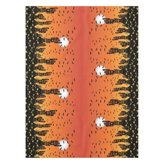 村幽霊のよく出る テーブルクロス (正面)