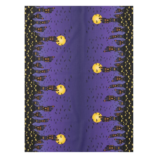 村幽霊のよく出る テーブルクロス (正面)