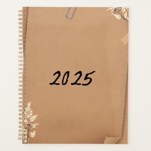 村木文房具2025ハードプランナー プランナー手帳 (正面)