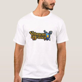 村民及び英雄ライト Tシャツ