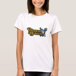 村民及び英雄ライト Tシャツ