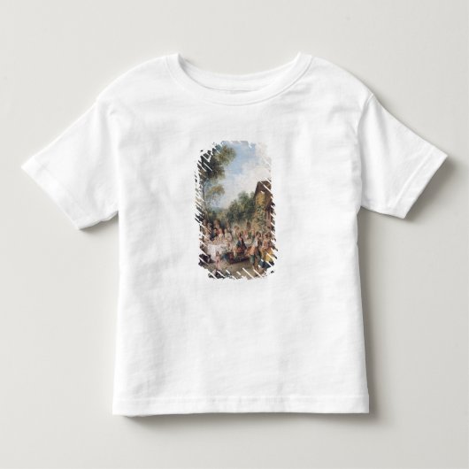 村結婚の祭り トドラーTシャツ (正面)