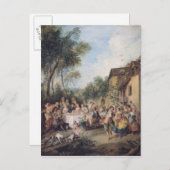 村結婚の祭り ポストカード (正面/裏面)